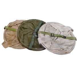 FOLDABLE CANVAS MILITARY BUCKET - MILITARY SURPLUS ROMANIAN ARMY