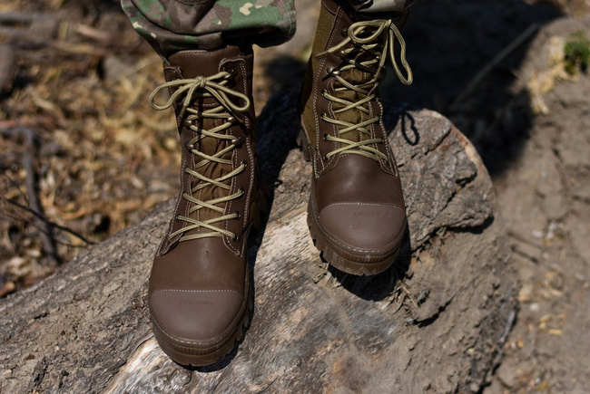 Brown Winter Boots Viking - Combat