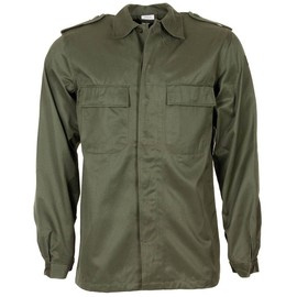 FIELD JACKET BDU - BELGIAN MILITARY SURPLUS - OD GREEN - LIKE NEW