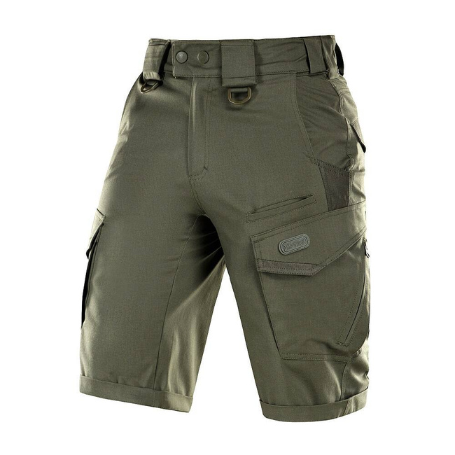 PANTALONI SCURTI AGGRESSOR GEN.II FLEX - ARMY OLIVE - M-TAC