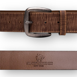 VINTAGE Brown LEATHER BELT