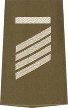 GERMAN ARMY O.D./SILVER SHOULDER LOOPS ´STABSGEFREITER UA´