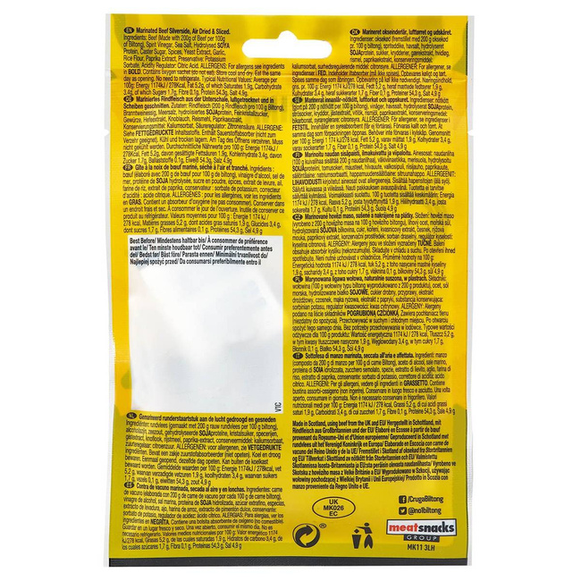 CRUGA BILTONG ORIGINAL 70G - MFH