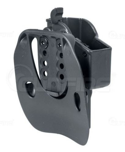 Toc pistol T-ThumbSmart Holster with Paddle for GLOCK 19, 23, 32 – Black
