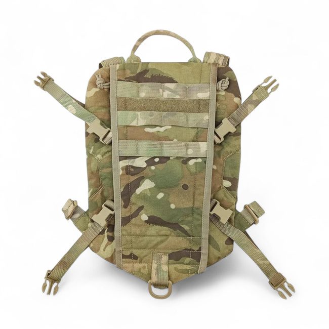Rucsac de hidratare termoizolat -  Rider - rezervor TPU - Surplus Militar Armata Britanica UK - Camuflaj MTP - 3L - Uzat