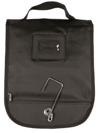 ORGANIZATOR PENTRU COSMETICE CU OGLINDA - 30 x 25 CM - MIL-TEC - NEGRU