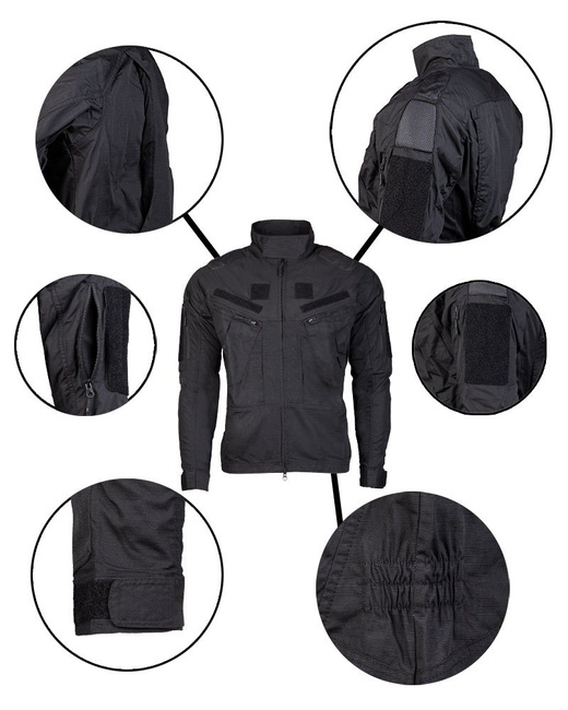 COMBAT JACKET CHIMERA - BLACK - MIL-TEC