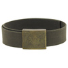 BW BELT - BRASS CLOSURE - OD GREEN - MILITARY SURPLUS - 120 cm, 130 cm
