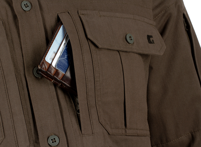 BUTTON UP PICEA SHIRT LS - CLAWGEAR® - RAL7013