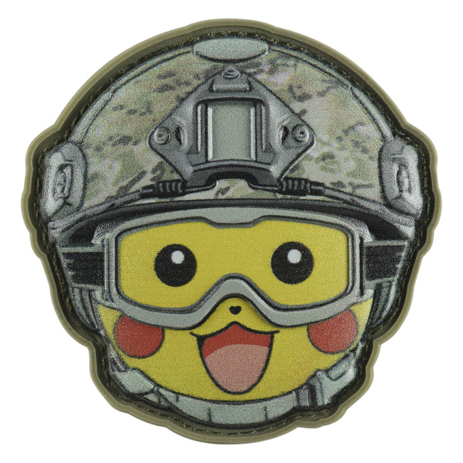 PATCH PVC EMOJI NR. 29 3D - OLIVE - M-TAC