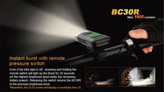 Lanterna Fenix BC30R