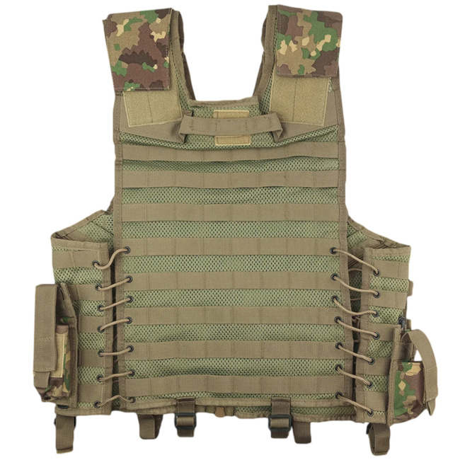 VESTA TACTICA CU BUZUNARE MODULARE - MOLLE - SURPLUS MILITAR ARMATA ROMANA - CAMUFLAJ M2017 - CA NOUA