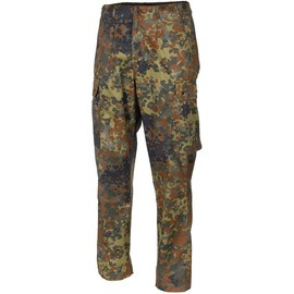 PANTALONI TACTICI GERMANI, FLECKTARN - MFH