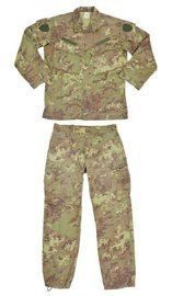 ITALIAN ARMY FIELD SUIT - VEGETATO DESERT - USED