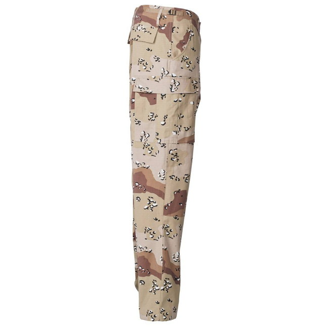 US BDU COMBAT PANTS - MFH - 6 COLOURS DESERT