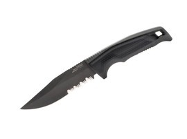 CUTIT CU LAMA FIXA - RECONDO FX PARTIALLY SERRATED - NEGRU
