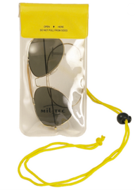 WATERPROOF NECK WALLET - 95 x 195 mm - YELLOW