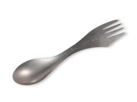 TACÂMURI DE CAMPING - SPORK TITAN - GRI