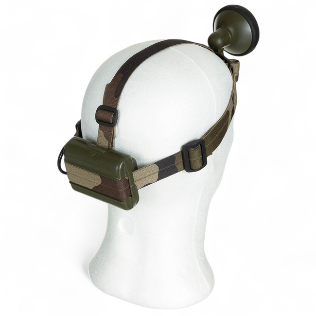 LAGO Headlamp - French Army Military Surplus - Olive Green/CCE Camo - Like New
