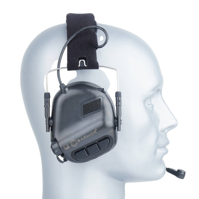 Protectii active pentru urechi M32X-MOD4 - Negre - M32X-BK - Earmor