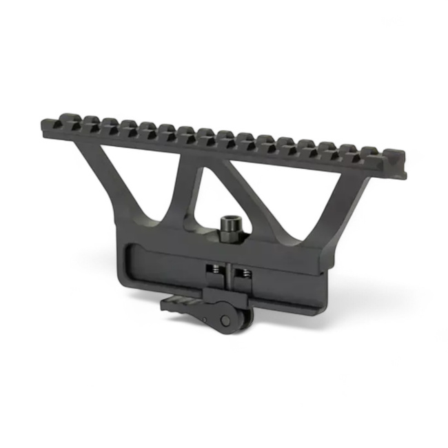 Montura cu sina pentru luneta AK - Negru - M-ETAL