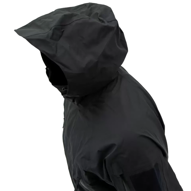 Jacheta tactica waterproof si windproof PRG 2.0 - Professional Rain Garment - Neagra - Carinthia 