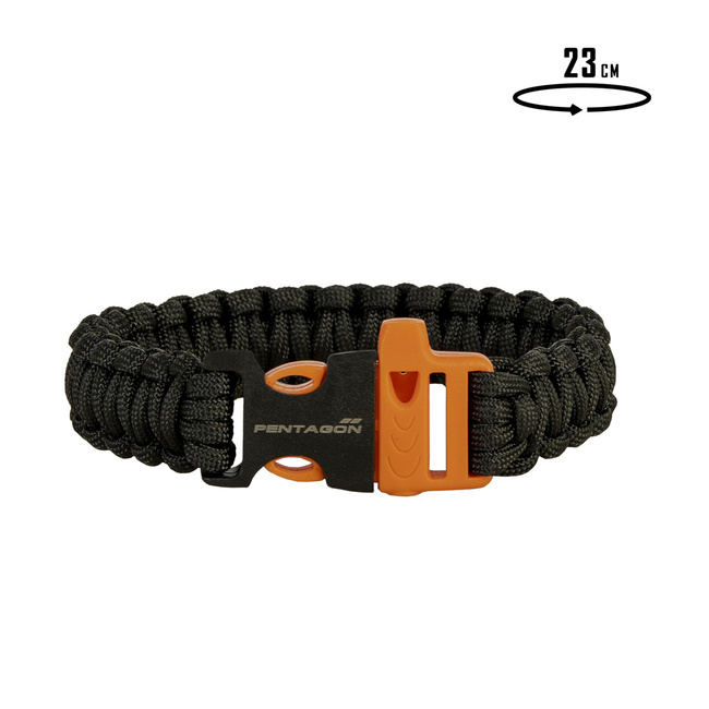 BRATARA  PSELION CU FLUIER - NEAGRA