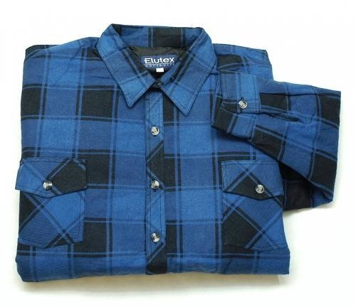 CANADA BLUE/BLACK THERMAL SHIRT