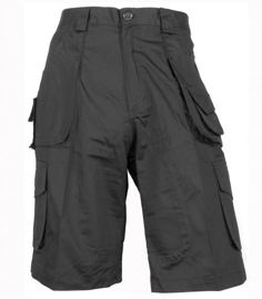 PANTALONI SCURTI NEGRI TRAVELER BERMUDA