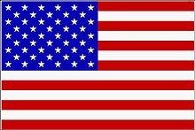 FLAG (91 x 152) cm UNITED STATES OF AMERICA