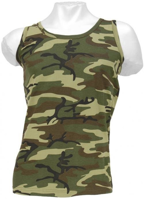 US WOODLAND CAMO TANK TOP
