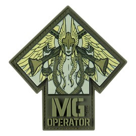PATCH MG OPERATOR PRINT PVC - RANGER GREEN - M-TAC