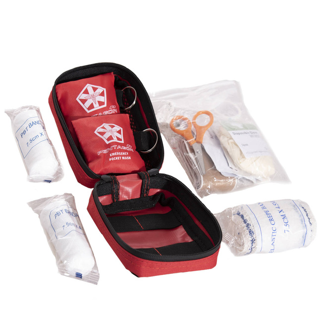 FIRST AID KIT - "HYPPOKRATES" - Pentagon® - BLACK