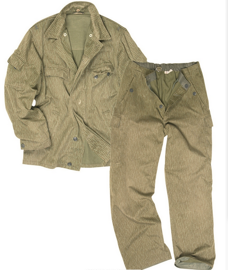 COSTUM FDA DE VARA - ARMATA GERMANIEI DE EST - 2 PIESE - CAMO - SURPLUS MILITAR - UTILIZAT