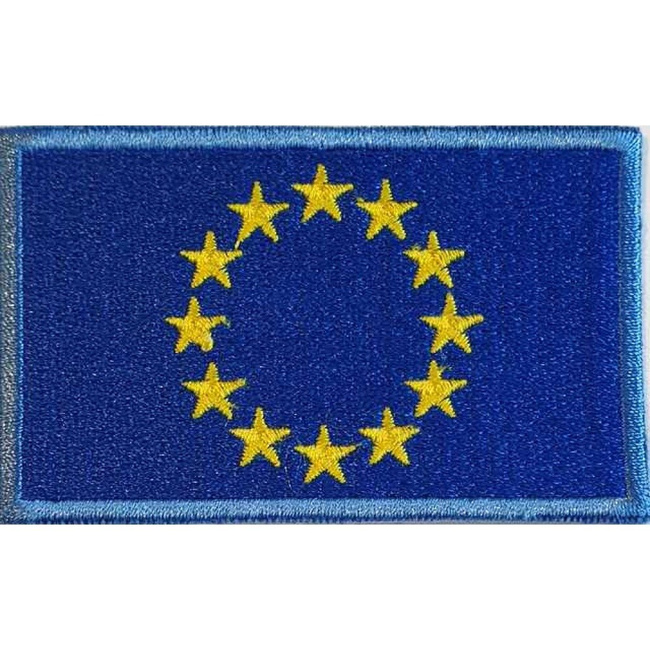 EU flag, thermo applied - 75 x 45 mm