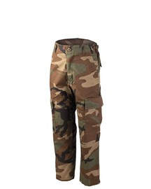 PANTALONI BDU PENTRU COPII - ÎN STILUL ARMATEI AMERICANE - Mil-Tec® - WOODLAND