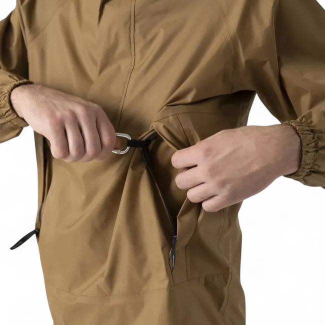 Jacheta de ploaie usoara si impermeabila - Levanter  - Neagra - Helikon-Tex