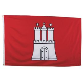 Flag " Hamburg ", 90x150 cm