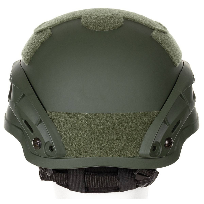 US Helmet, "MICH 2002", OD green, ABS-plastic, rails