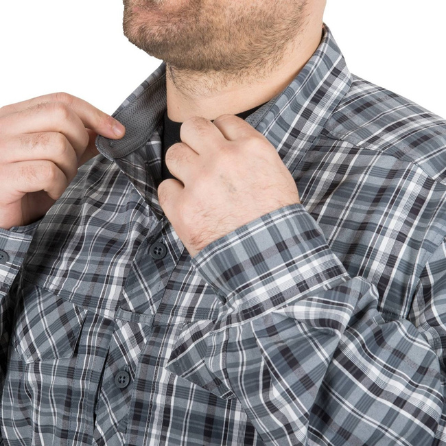 DEFENDER MK2 CITY SHIRT - STONE PLAID