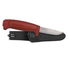 Cutit Morakniv BASIC 511 - Carbon otel - rosu