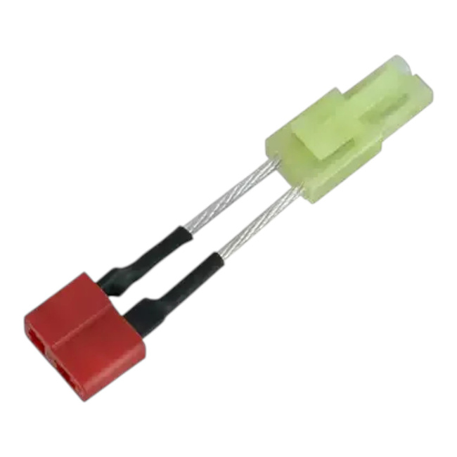 Small Tamiya T-Connector (Deans) adapter for AEG replicas - IPower
