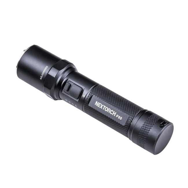 Nextorch P80 Powerful Tactical Flashlight - Black