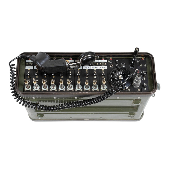 Panou Telefonic Satt Electronic - 5DL - Satt Elektronik - Surplus Militar Armata Germana - Uzat/Netestat 