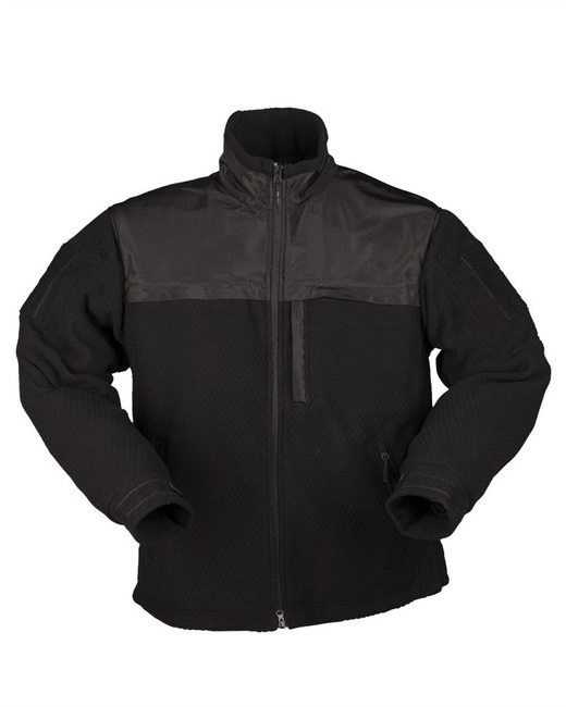 FLEECE JACKET - ELITE - HEXTAC - BLACK