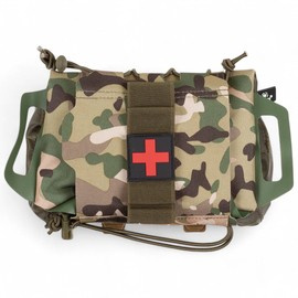 GEANTA, POUCH - PRIM AJUTOR -TACTICAL IFAK - MFH - OPERATION CAMO