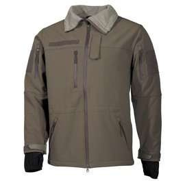 SOFT SHELL JACKET "HIGH DEFENCE" - OD GREEN - MFH