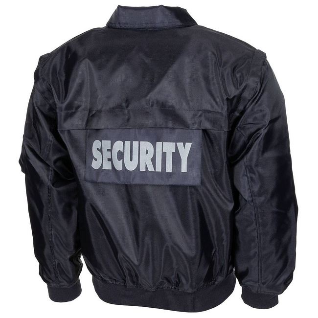 Blouson, "SECURITY", Blue
