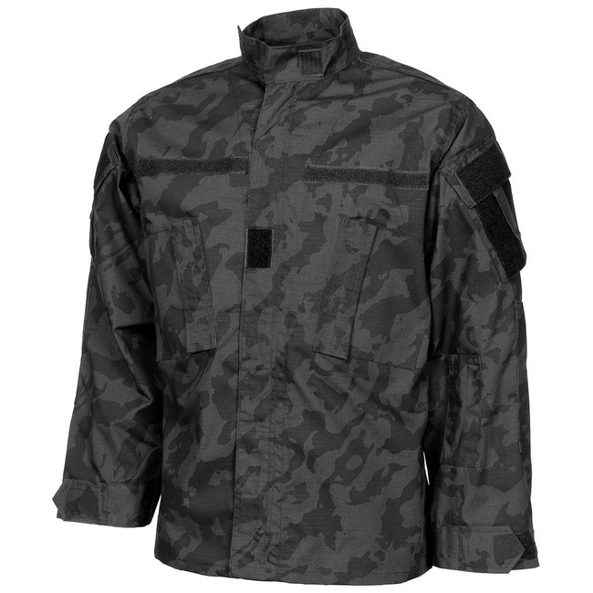 US ACU FIELD JACKET - RIPSTOP - MFH - NIGHT CAMO