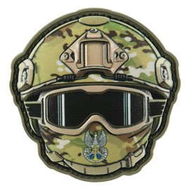 PATCH PVC MARINA MILITARA POLONEZA 3D - MULTICAM - M-TAC